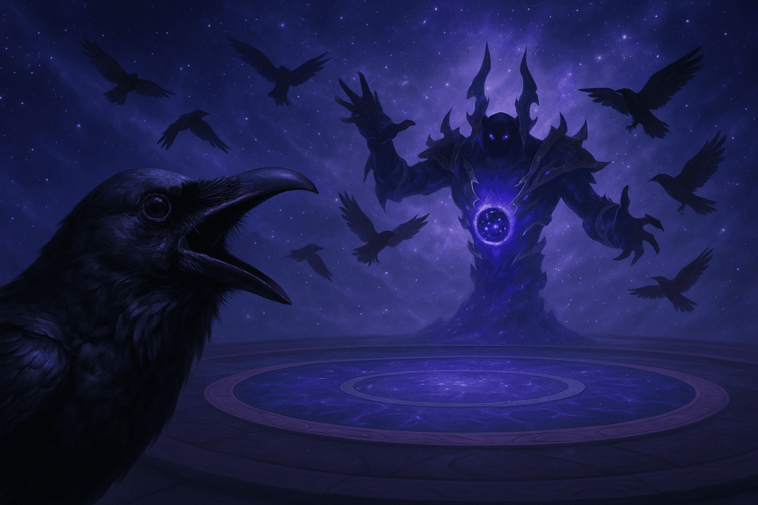 Ravensong guild banner